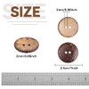 YAKA 100pc New Thick Coconut Shell 2 Holes Button Craft/Sewing/hot Products