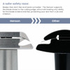 Henson Shaving Razor - Aluminum Double Edge Safety Razor with 5 Spare Blades - 30° Angled Precision With Superior Blade Rigidity- Reusable Single Bla
