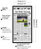 Americanflat 11x22 Newspaper Frame with Polished Plexiglass - Display for Assorted Media Articles - Signature Collection - Modern Picture Frame for W