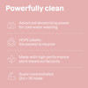 ATTITUDE Baby Laundry Detergent, EWG Verified, Plant and Mineral-Based Formula, HE Compatible, Vegan Household Products, Unscented, 35 Loads, 35.5 Fl