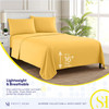 1800 Thread Count Sheet Set  Soft Egyptian Quality Brushed Microfiber Sheets  Luxury Bedding Set with Flat Sheet, Fitted Sheet, 2 Pillow Cases