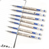 BEMLP Gel Ink Pen Extra fine point 0.35mm Blue Liquid Rollerball Pens Quick Drying Gel Pens School Office student Exam Writing Stationery Supply 12 P