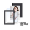 Performore 5 Pack of 8x10 Inch Plexiglass Sheet with Protective Film, 0.04" (1mm) Thick PETG Panels, Clear Acrylic Plastic Sheet - Picture Frame Glas