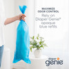 Diaper Genie Easy Roll Refill | 18 Bags Per Refill | Holds Up to 846 Newborn Diapers | Odor Control | Diaper Pail Refill Bags | Fits Diaper Genie Sig