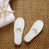 BERGMAN KELLY - Spa Slippers - Disposable Indoor House Slippers - Closed Toe House Shoes for Men & Women - Value Pack Hotel Indoor Shoes for Guests -