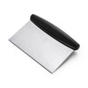 OXO Good Grips Stainless Steel Multi-Purpose Scraper & Chopper, Dough Cutter for Pizza, Bread and Cookie Dough, Multi-Purpose Vegetable Chopper, Dish