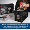 BCW Short Comic Book Bin | Holds 150 Comics | Stackable Plastic Storage