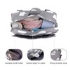 MOMIGO Baby Diaper Caddy Tote Baby Stroller Bag Nursery Storage Bin for Wipes & Toys Mini Diaper Bag for Outdoor (Grey Cloud)