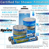 Sprite Showers Slim-Line 2 Universal Shower Filter, Chrome
