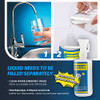 Frifreego Portable Eye Wash Station with Eyewash Bottles, Emergency Wall Mount Eyewash Station, Self-contained Eye Wash Kit with Mirror&16.09oz Bottl