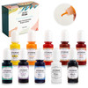LET'S RESIN Opaque Resin Paste,10 Colors Epoxy Resin Pigment Paste Each 0.35oz,Thick & Highly Concentrated Coloring Pastes, Colorant for Epoxy Colori
