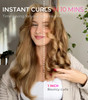 TYMO Automatic Rotating Curling Iron - TYMO CURLPRO Beach Waves Curling Wand