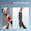 TYMO Automatic Rotating Curling Iron - TYMO CURLPRO Beach Waves Curling Wand, Portable Hair Curler, 500 Million Ionic, Dual Voltage & Lightweight for