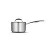 Tramontina Signature Tri-Ply Clad Stainless Steel 1.5-Quart Sauce Pan with Lid, Induction-Ready, Dishwasher-Safe, NSF-Certified, Made in Brazil