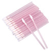 G2PLUS 100PCS Glitter Crystal Lip Brush, Disposable Lip Brushes, Lip Gloss Applicators,Lip Gloss Wands Applicator Perfect Makeup Tool Kits (Pink)
