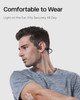 SHOKZ OpenRun with USB-C Charging - Open-Ear Bluetooth Bone Conduction Sport Headphones - Sweat Resistant Wireless Earphones for Workouts and Running