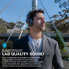 JLab JBuds Lux ANC Wireless Bluetooth Headphones & Audio Bundles, Hybrid Active Noise Cancelling, Premium Over-Ear Headset with Optional True Wireles