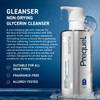 Prequel Gleanser, Moisturizing Glycerin Face Wash, Unscented Cleanser for Sensitive and Dry Skin, 6.75 fl oz Pump Bottle (Pack of 2)