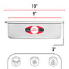 Fat Daddio's POBCC-9133 Anodized Aluminum Sheet Cake Pan with Removable Bottom, 9 x 13 x 3 inch