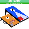 GoSports 2 ft x 1 ft Portable Size Cornhole Game Set with 6 Bean Bags - Great for Indoor & Outdoor Play - Classic Design