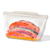 OXO Good Grips Silicone Reusable Bag  Stand-Up Half Gallon (64 oz) - Oat