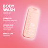 MONDAY Body Wash Moisture Travel Pack -90ML (4 Pack) - Nourishing Ingredients, Shea Butter, Coconut Oil and Grapefruit Extract, Hyrdrate and Replenis
