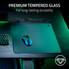 Razer Atlas Tempered Glass Gaming Mouse Mat: Ultra-Smooth Micro-Etched Surface - Dirt and Scratch-Resistant - Anti-Slip Base - Quiet Mouse Movements