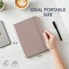 Mr. Pen- Dotted Journal Notebook, A5 Medium Size (5.7"x8.4"), 160 Pages (80 Sheets), Fabric Hardcover, 100 GSM Thick Paper, Bullet Dotted Journal for