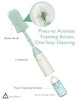 Momcozy Bottle Brush Kit with Push-Press Foam Design - Newborn Essentials Gift, Portable Cleaning Tool for Home & Travel, Baby Bottle Cleaner Brush f