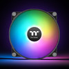 Thermaltake CT200 ARGB PWM Fan Single Pack, PWM Controlled 500~900 rpm, 5V Motherboard Sync, 16.8 Million Color 9 Addressable LEDs, Airflow 131.6 CFM