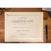 Certificate Paper with Metallic Gold Foil Border, Award Certificates (Ivory, 8.5 x 11 in, 48-Pack)