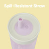 Owala Kids Insulation BPA-Free Plastic Tumbler with Spill Resistant Flexible Straw, Easy to Clean, Kids Water Bottle, Great for Travel, Dishwasher Sa