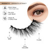 Velour Magnetic Eyelashes, Luxurious False Lashes, Reusable Eyelashes