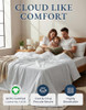 LANE LINEN 100% Organic Cotton King Size Sheets Set, Soft & Comfy All Season Breathable Sheets King Size, Percale Weave Fully Elasticized Eco Friendl