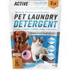 Pet Laundry Detergent Odor Remover - ACTIVE Enzyme Based Powder Detergent for Dogs Beds, Cat Pee, HE Washer Friendly Natural Enzymatic Deodorizer, Ur