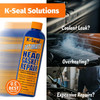 K-Seal ST3501 Pour and Go Head Gasket Sealer, 16oz, Permanent Repair for Blown Head Gaskets, Cracked Heads and Blocks