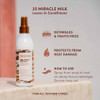 Mizani 25 Benefit Miracle Milk - Leave in Conditioner for Curly Hair, With Coconut Oil, Curl Detangler Spray, Anti Frizz Heat Protectant, No Drying A