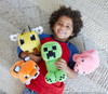 Mattel Minecraft Basic Plush Character Soft Dolls, Video Game-Inspired Collectible Toy Gifts for Kids & Fans Ages 3 Years Old & Up