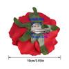 Topbuti 8 Pcs Rose Hair Clip Flower Hairpin Brooch Floral Clips Headpiece Hair Accessories for Woman Girl Party Halloween Wedding Valentines Mother's