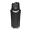 YETI Rambler 46 oz Bottle, Leakproof, Vacuum Insulated, Stainless Steel with Chug Cap, Black