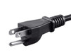 Monoprice Power Cord - NEMA 5-15P to IEC 60320 C13, 18AWG, 10A/1250W, 125V, 3-Prong, 4ft, Black