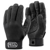PETZL CORDEX Lightweight Belay/Rappel Gloves - Black, Small
