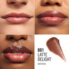 Rimmel London Oh My Gloss Butter Me Up Lip Butter Balm 002 Latte Delight, Hydrating Lip Balm, Tinted Lip Balm, Lip Care, Hydration, Nourishing, Squal