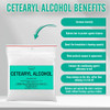 Artekas Innovation - Cetearyl Alcohol - for Homemade Cosmetics, Lipsticks, Body Butter Bars, Hand Lotions, Hair Conditioners, Shampoo  Thickening Ag