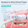COSLUS Water Dental Flosser Teeth Pick C20: Portable Cordless Oral Irrigator 300ML Rechargeable Travel Irrigation Cleaner IPX7 Waterproof Electric Fl