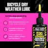 Muc-Off Bio Dry Bike Chain Lube 50ml Wax-Based Formula for Smooth Gear Shifts | Creates Protective Layer and Reduces Friction | Pipette System for Ea