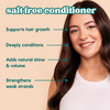 Nature Spell Hair Growth Complex Conditioner, Sulfate & Paraben Free, Nourishing & Strengthening, Infused with Hyaluronic Acid & Vitamin B5, For All