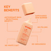 BYOMA SPF 50 Face Fluid - Ultra-Lightweight Facial Sunscreen for All Skin Tones - Luminous Glow, No White Cast - SPF Moisturizer Strengthens Skin Bar