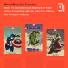 YOTO Disney Junior Novels: Marvel Phase 1 Collection  3 Kids Audio Cards for Use with Player & Mini All-in-1 Audio Device, Screen-Free Listening wit