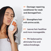 No nothing Repair Conditioner for Damaged Hair - Hypoallergenic Damaged Hair Repair, Sensitive Scalp Hair Conditioner for Damaged Dry Hair, Vegan, Fr
